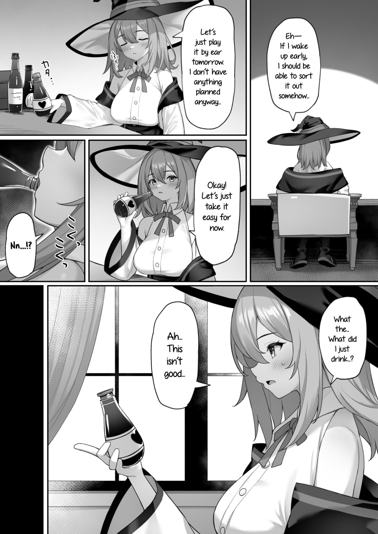 Hentai Manga Comic-Witch's Unlucky Day-Read-3